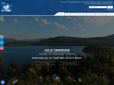 julieemersonsellsrealestate.com snapshot