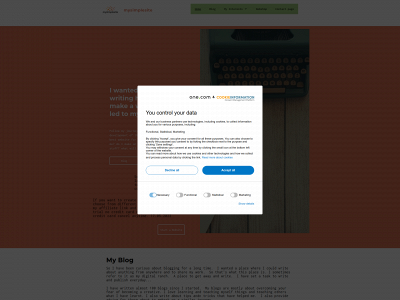 mysimplesite.simplesite.com snapshot