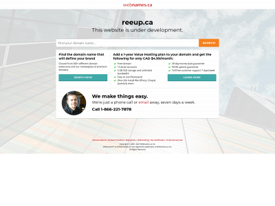 reeup.ca snapshot