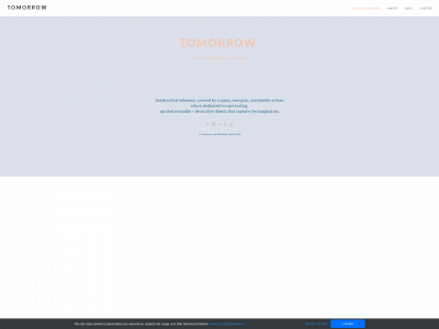 www.tomorrowbymichaeladawn.com snapshot