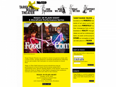 targetmargin.org snapshot