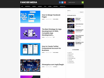 fanciermedia.com snapshot