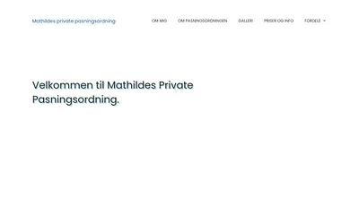 mathildesprivatepasningsordning.dk snapshot