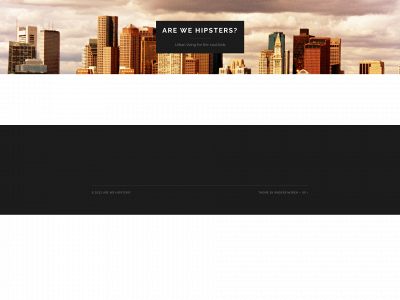 arewehipsters.com snapshot