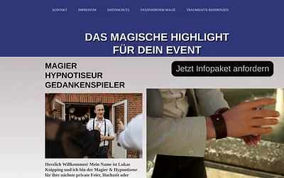 lukasmagie.de snapshot