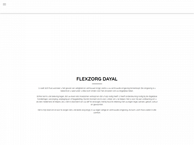 flexzorgdayal.nl snapshot