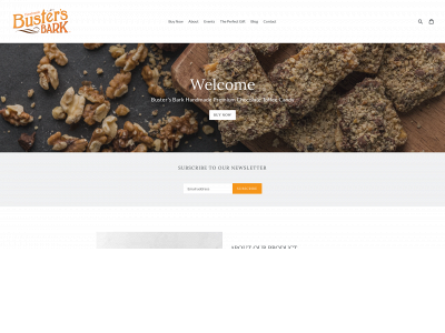 bustersbark.com snapshot