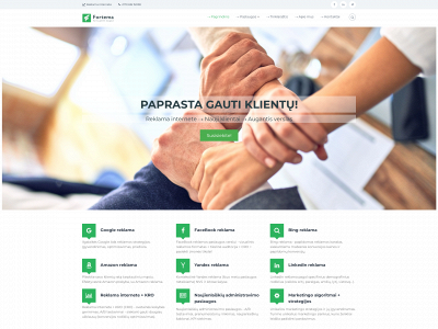 fortema.lt snapshot