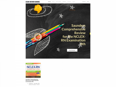 examreviewbook.com snapshot