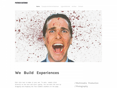 patrick-bateman.weebly.com snapshot