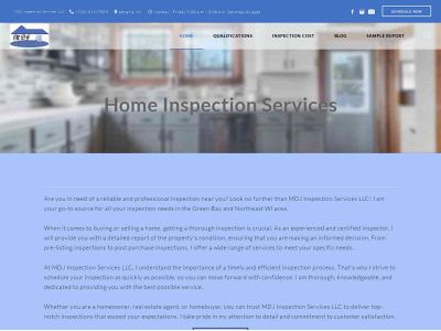 www.homeinspectorgreenbay.com snapshot