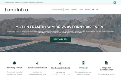 landinfra-energy.com snapshot