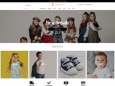 trendykidsclothing.co.uk snapshot