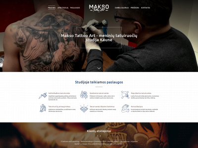 makstattooart.lt snapshot
