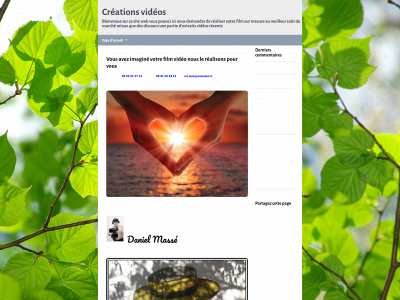 creationsvideo.fr snapshot
