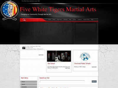 fivewhitetigers.com snapshot