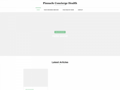 pinnacleconciergehealth.org snapshot
