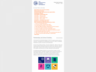 acspartnershipnewsletter.org snapshot