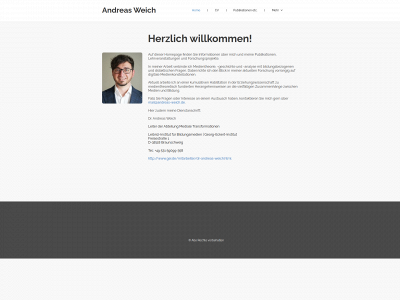 andreas-weich.de snapshot