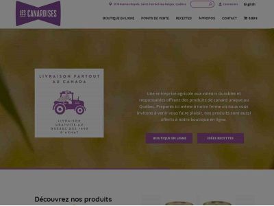 lescanardises.com snapshot