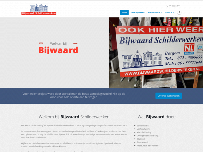 bijwaardschilderwerken.nl snapshot