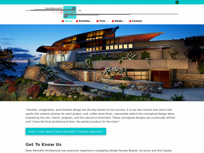 deanmereditharchitecture.com snapshot