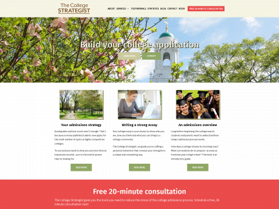 collegestrategist.org snapshot