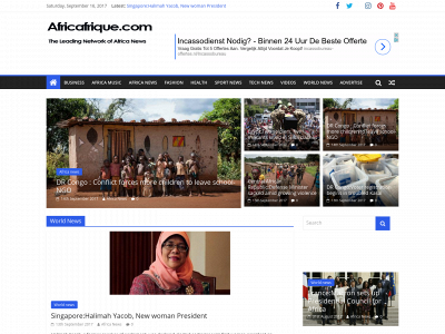 africafrique.com snapshot