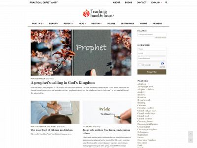 teachinghumblehearts.com snapshot