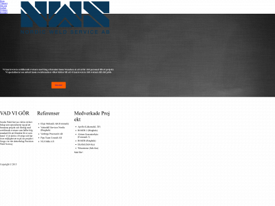 nordicweld.com snapshot