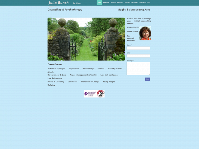 juliabunch.co.uk snapshot