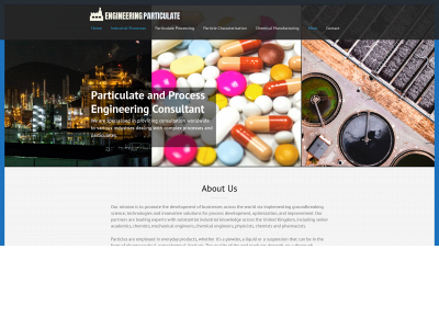 engineeringparticulate.com snapshot