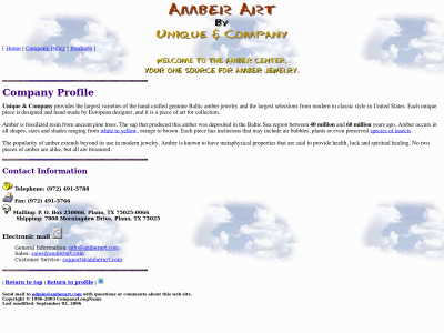 amberart.com snapshot