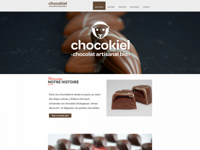chocokiel.ch snapshot