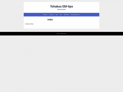 tohaku.se snapshot