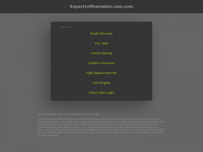 expertcoffeemaker.com.com snapshot