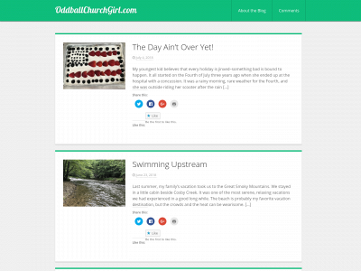 oddballchurchgirl.com snapshot