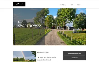 lja-sporthorses.se snapshot
