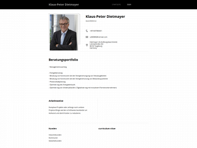 dietmayer.org snapshot