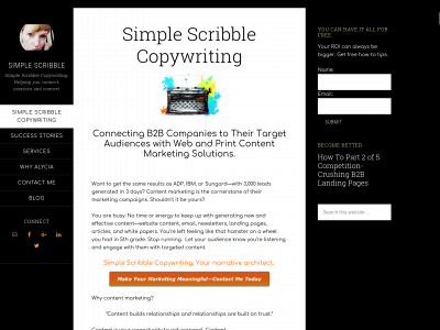 simplescribble.co snapshot
