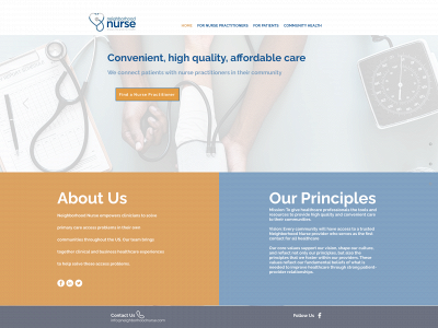 neighborhoodnurse.com snapshot