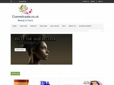 www.cosmeticsale.co.uk snapshot
