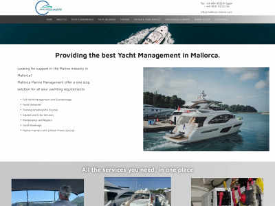 mallorca-marine.com snapshot