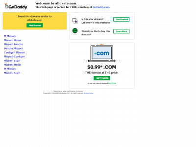 alloketo.com snapshot