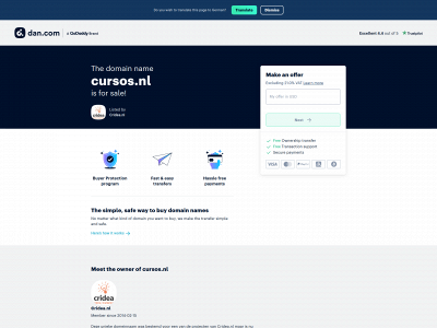 cursos.nl snapshot