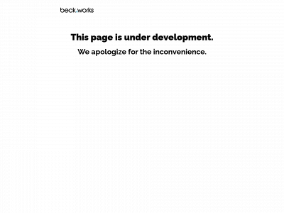 beck.works snapshot