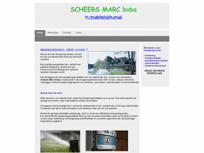 scheersmarc.be snapshot