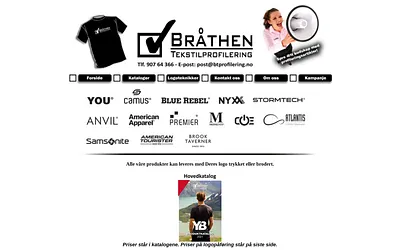 braathentekstil.no snapshot