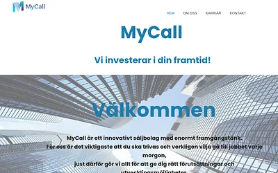 mycallsweden.se snapshot