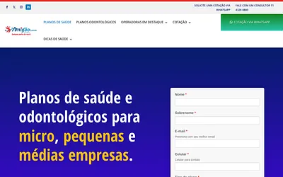 amigaosaude.com.br snapshot